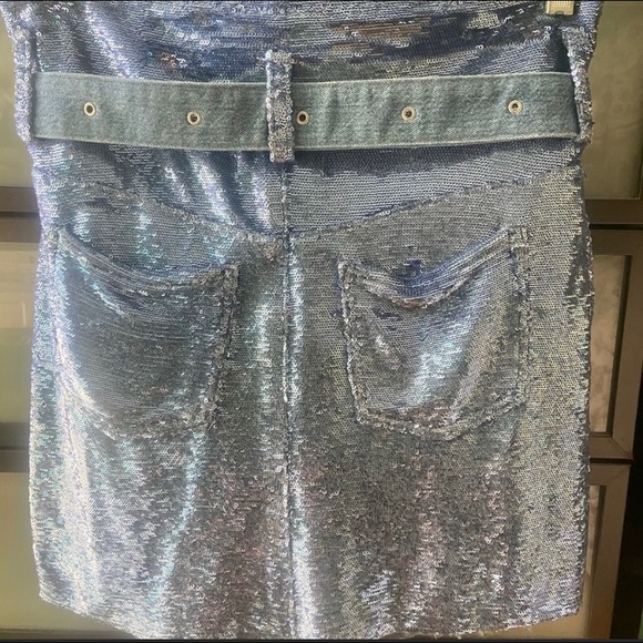 IRO SEQUIN SKIRT - Picture 3 of 4
